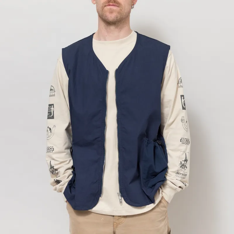 Service Works Gardener Vest Navy
