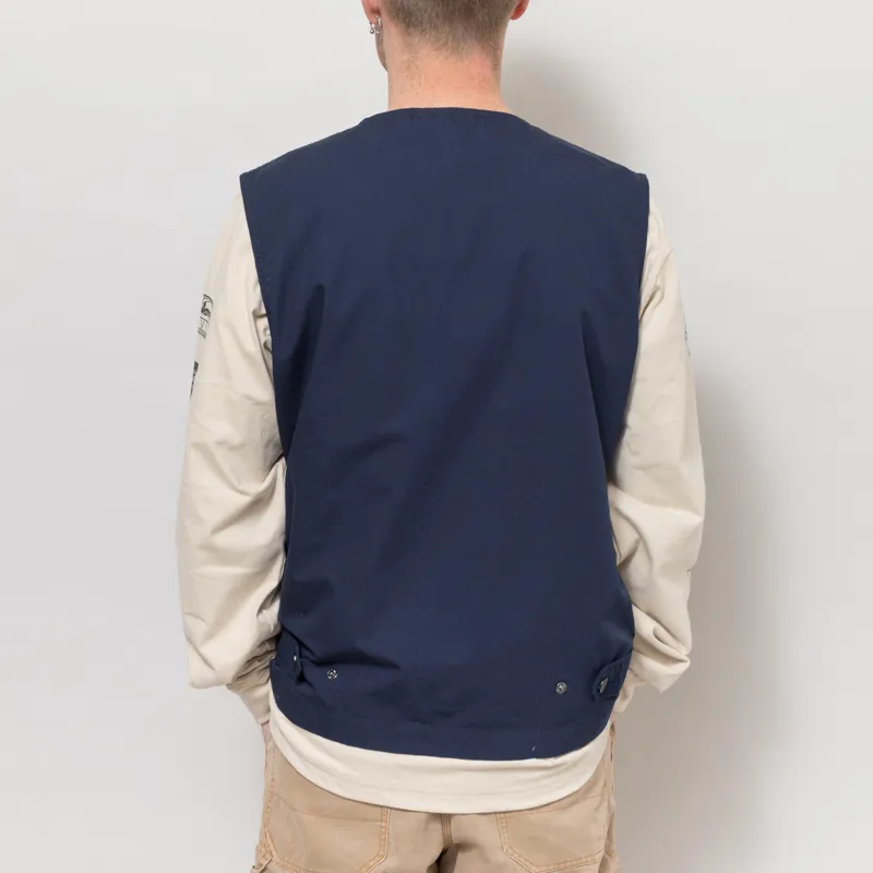 Service Works Gardener Vest Navy-3
