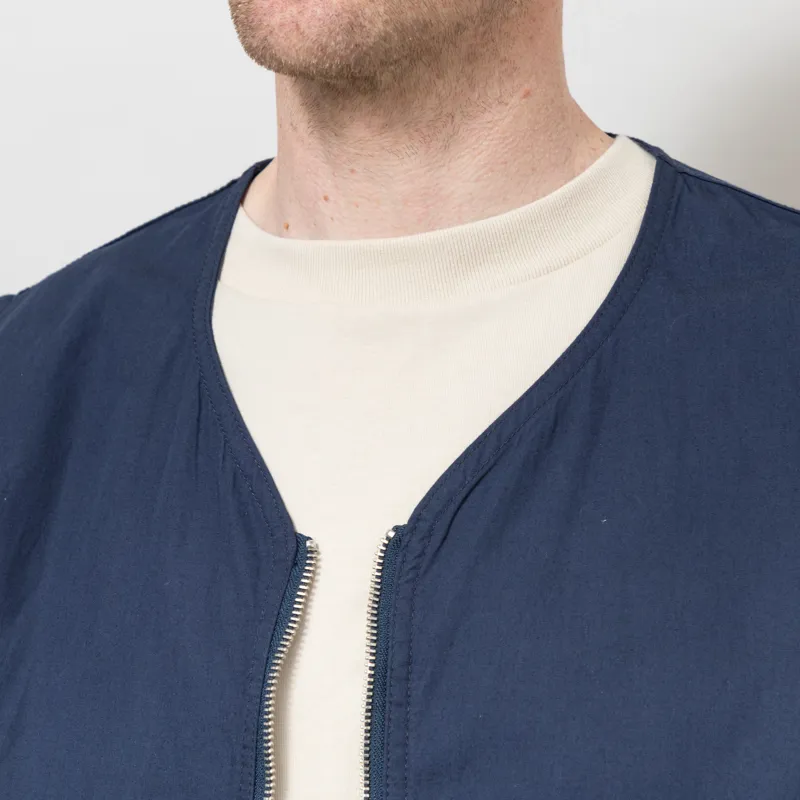 Service Works Gardener Vest Navy-5