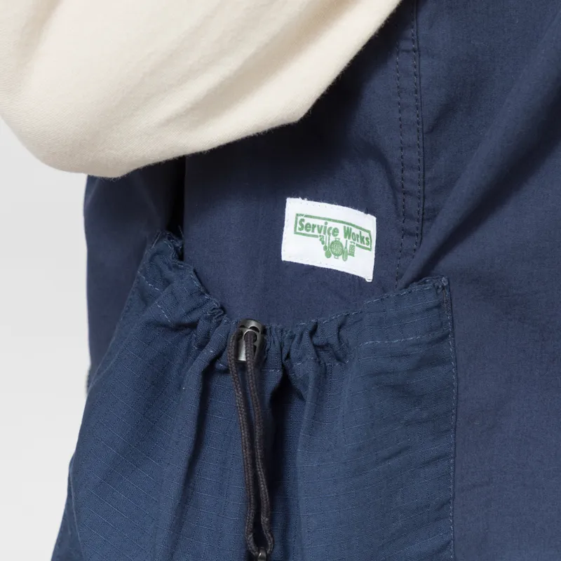Service Works Gardener Vest Navy-7