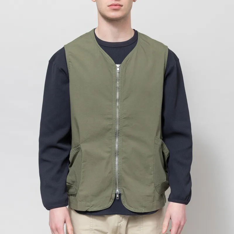 Service Works Gardener Vest Olive
