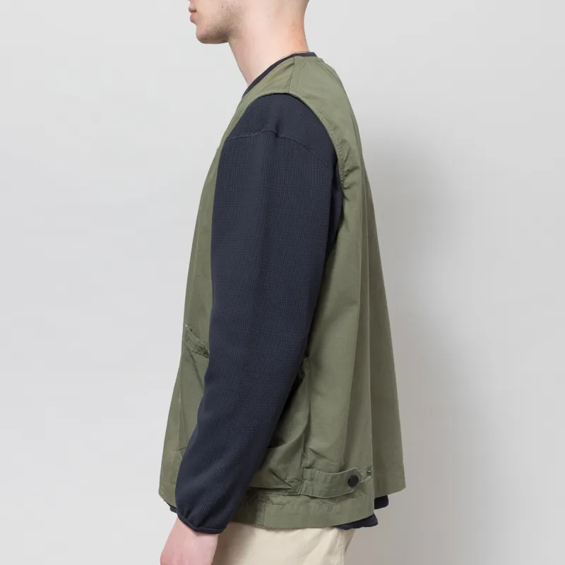 Service Works Gardener Vest Olive-2
