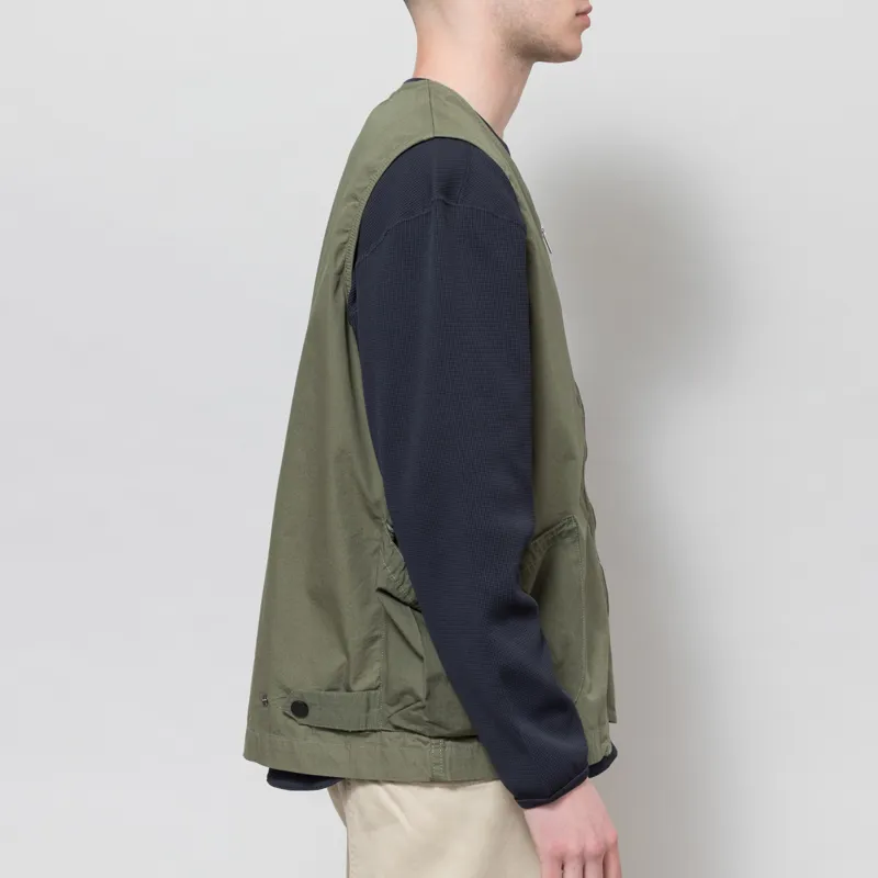 Service Works Gardener Vest Olive-4