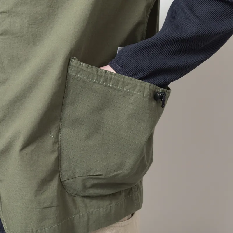 Service Works Gardener Vest Olive-7