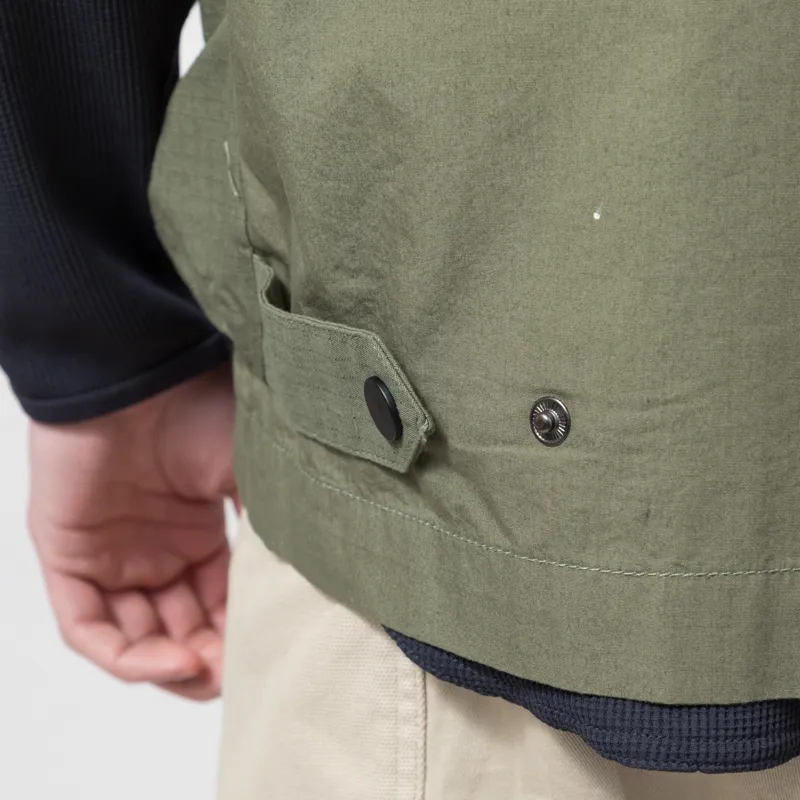 Service Works Gardener Vest Olive-5