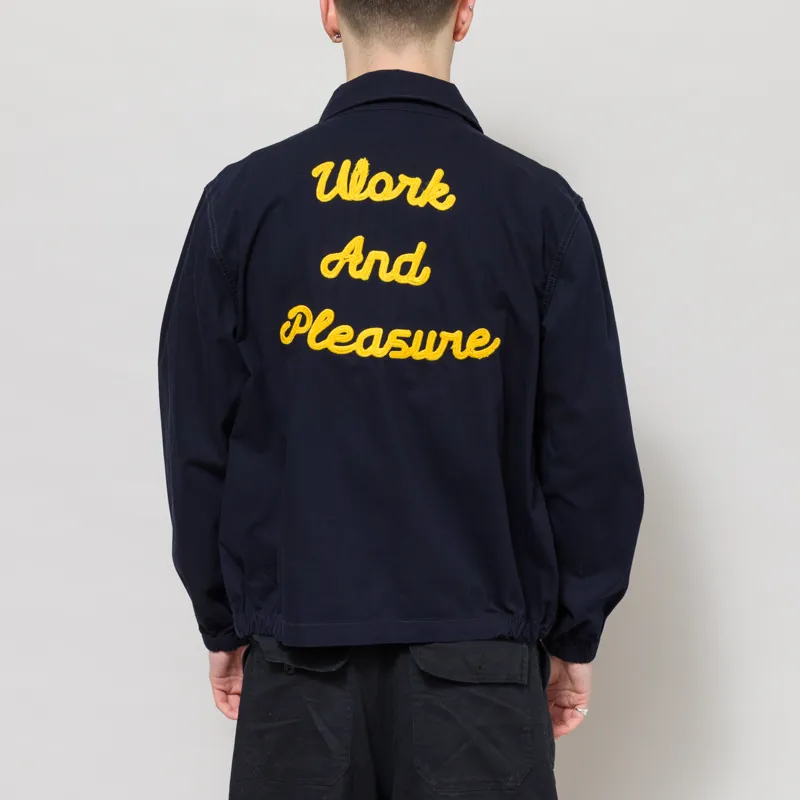 Service Works Twill Work Jacket Dark Navy-2