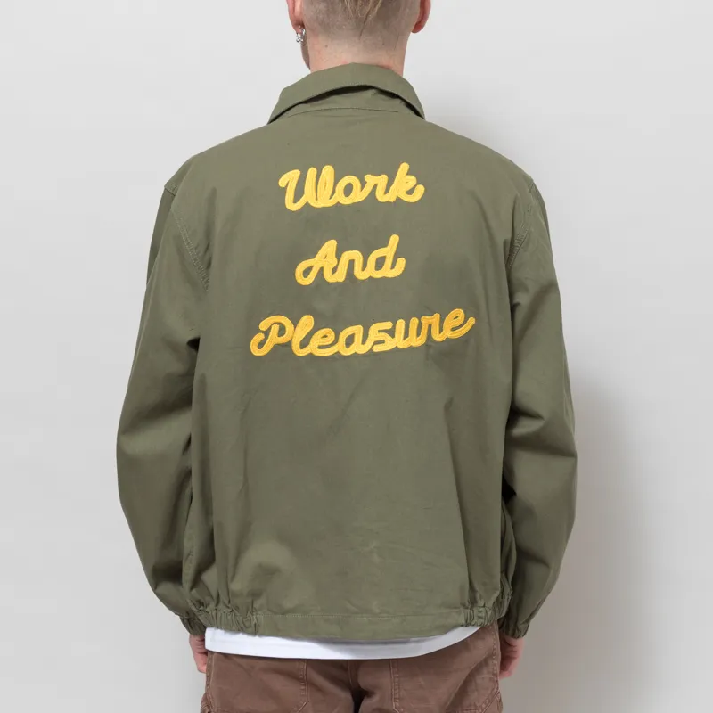 Service Works Twill Work Jacket Olive