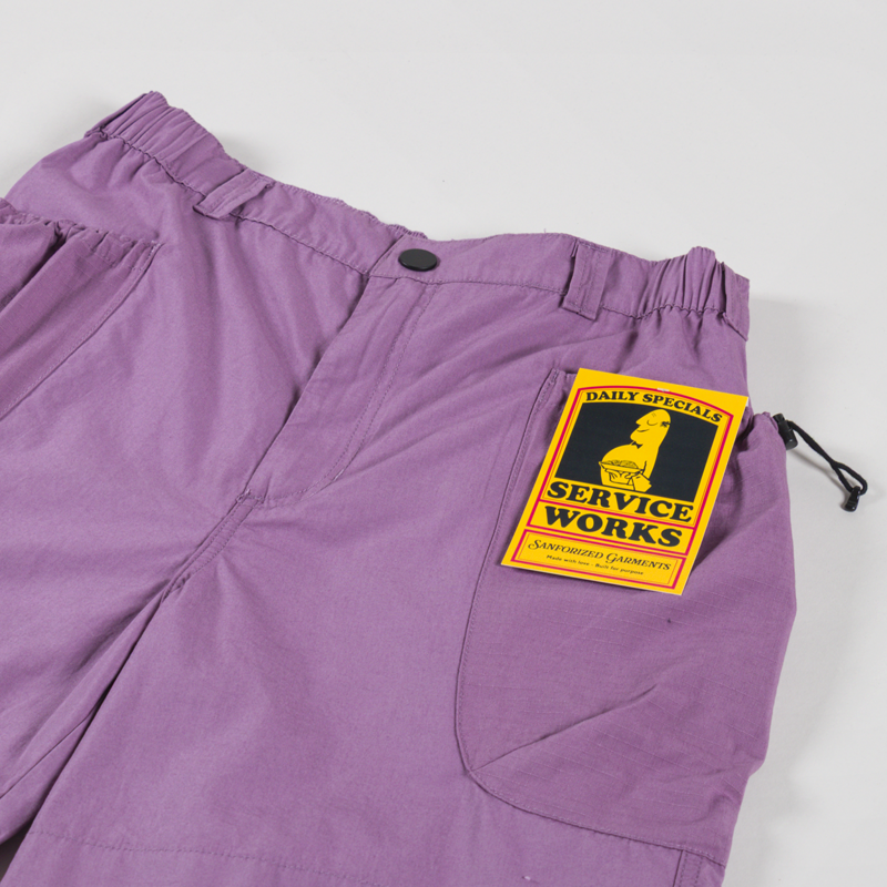 Service Works Gardener Shorts Grape-2