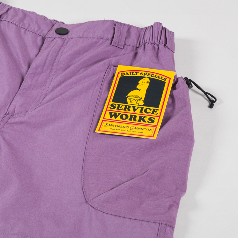 Service Works Gardener Shorts Grape-6
