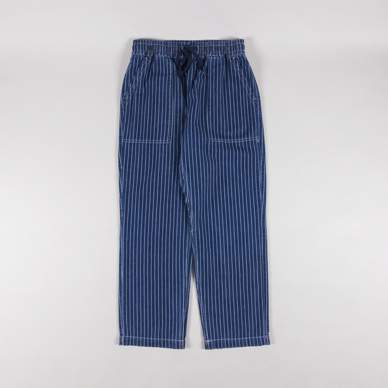 Service Works Pinstripe Denim Chef Pants Indigo-1