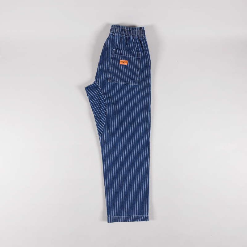 Service Works Pinstripe Denim Chef Pants Indigo-2