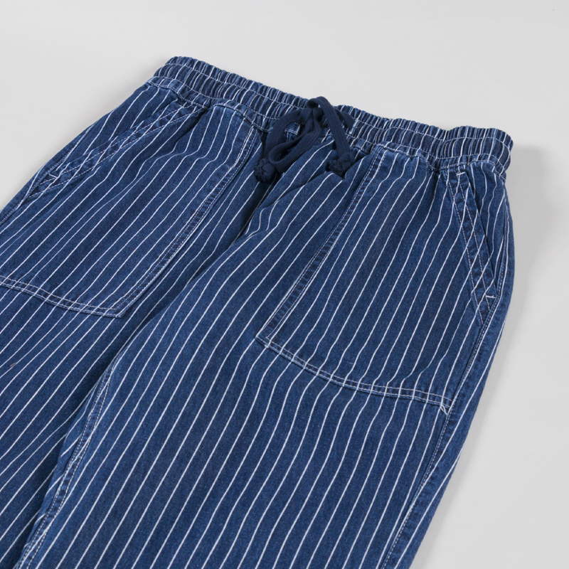 Service Works Pinstripe Denim Chef Pants Indigo-4