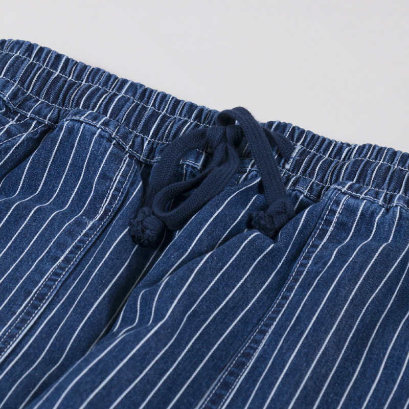 Service Works Pinstripe Denim Chef Pants Indigo-6