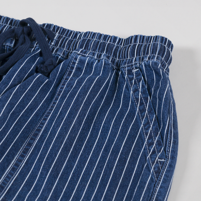 Service Works Pinstripe Denim Chef Pants Indigo-7