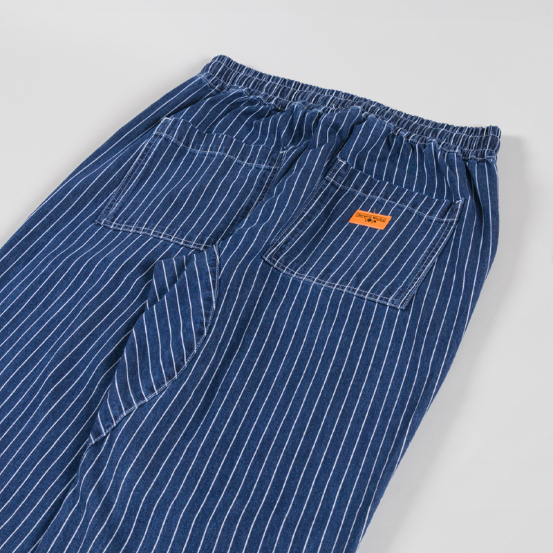 Service Works Pinstripe Denim Chef Pants Indigo-3