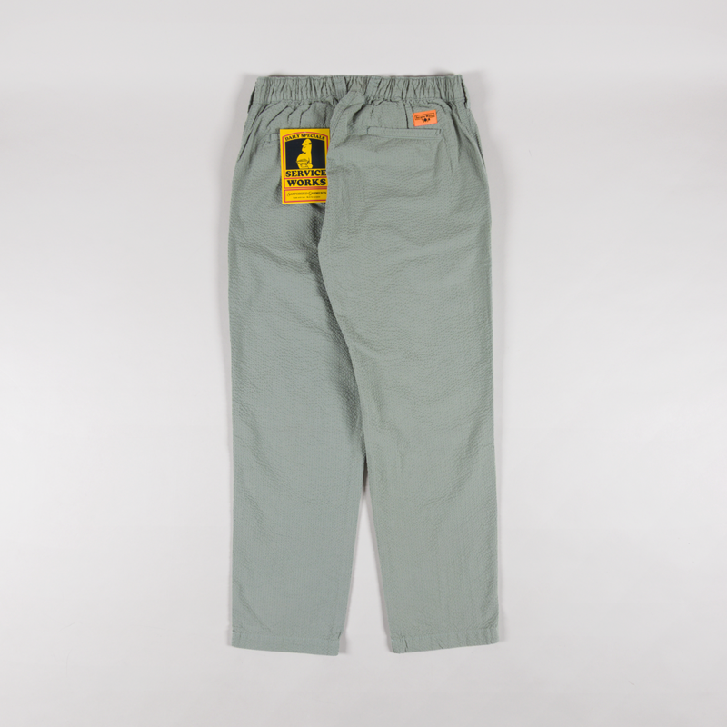 Service Works Seersucker Waiter Pants Sage