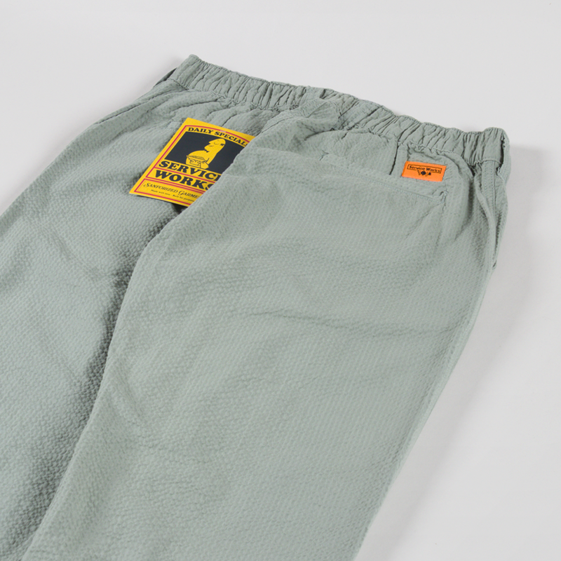 Service Works Seersucker Waiter Pants Sage-3