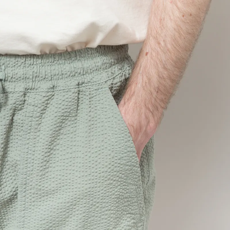 Service Works Seersucker Chef Shorts Sage-6