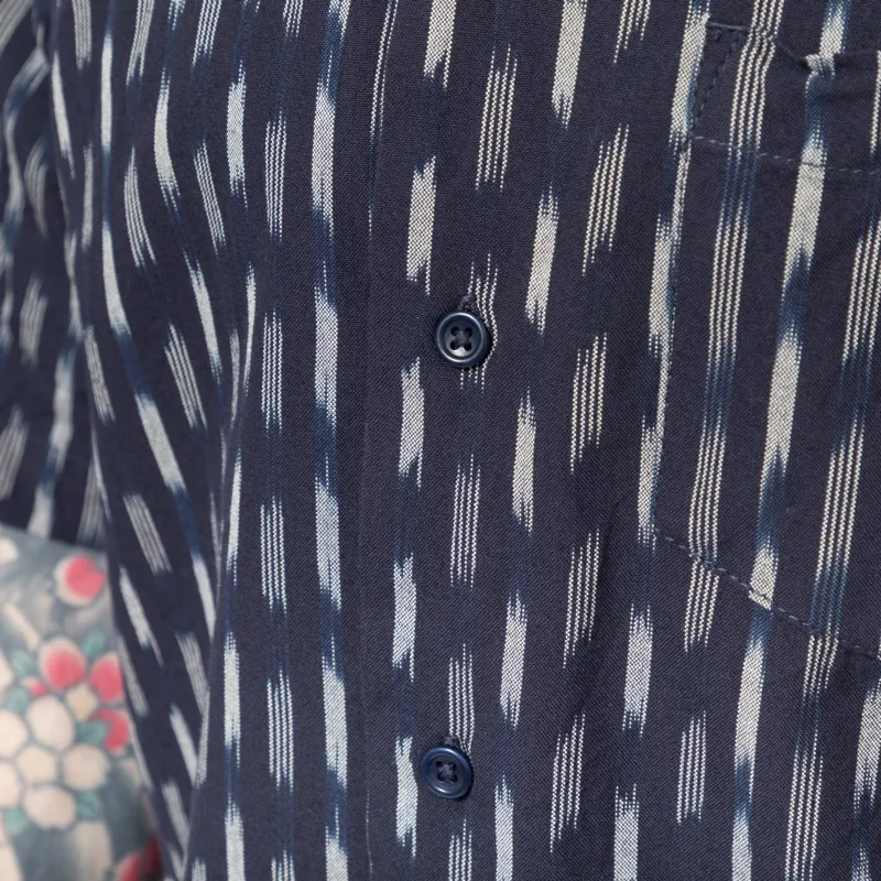 Service Works Ikat Shirt Navy-5