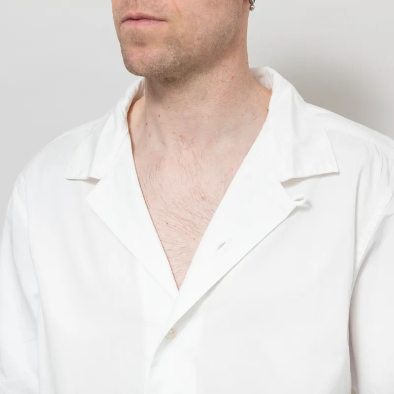 Service Works Mackerel Shirt Off White-3