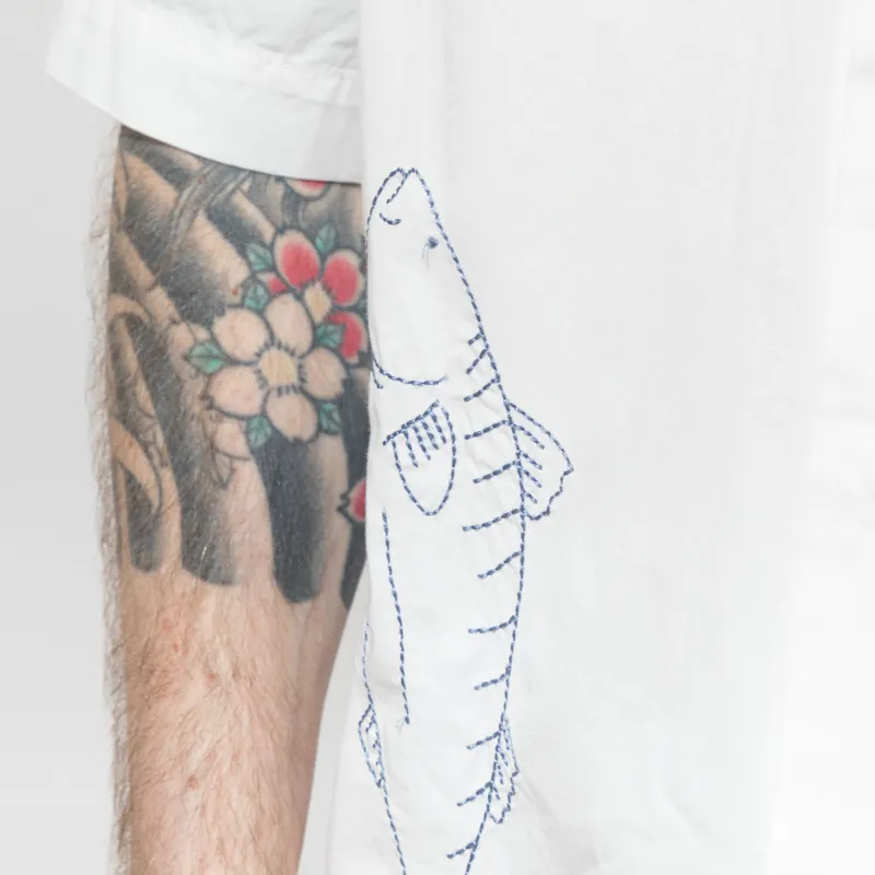 Service Works Mackerel Shirt Off White-7