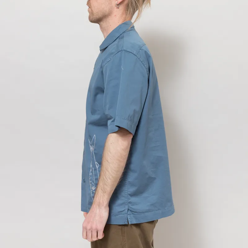 Service Works Mackerel Shirt Slate-2