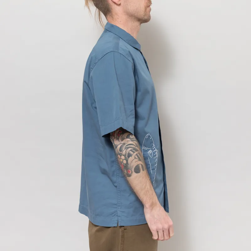 Service Works Mackerel Shirt Slate-4