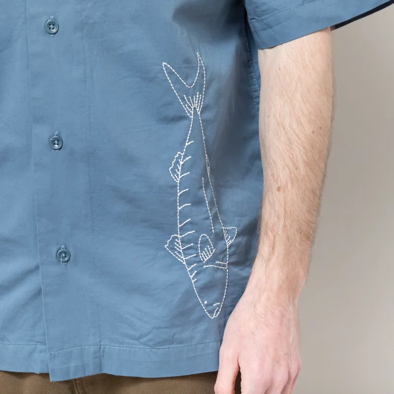 Service Works Mackerel Shirt Slate-8