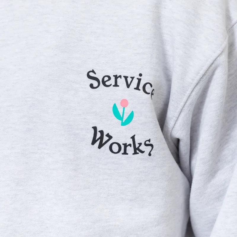 Service Works In Bloom Crewneck Ash-6