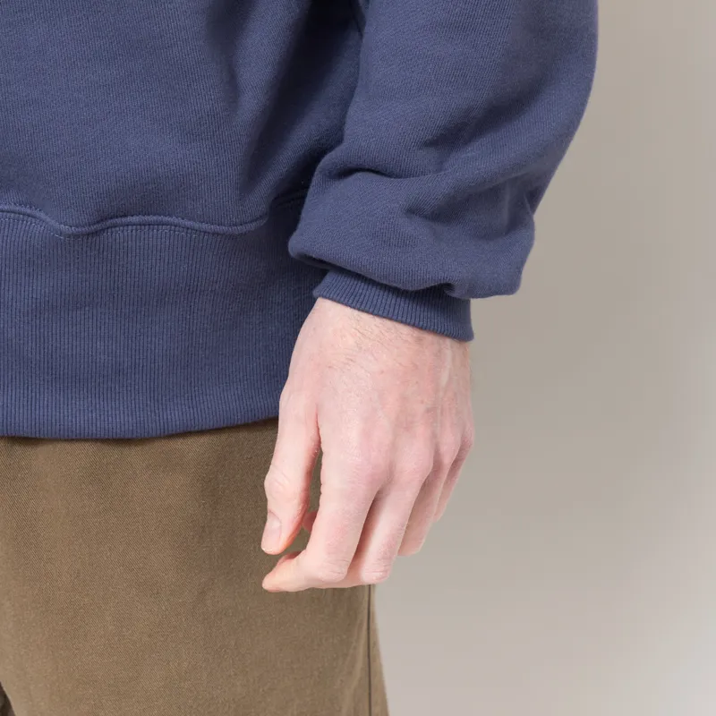 Service Works In Bloom Crewneck Navy-7