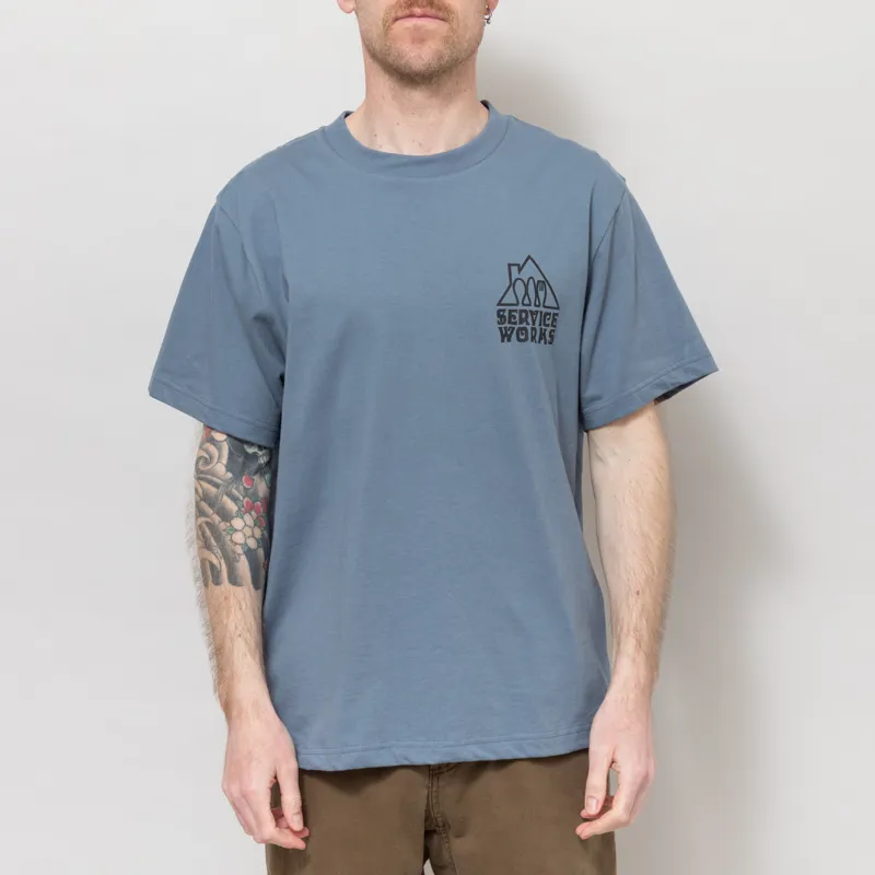 Service Works Home Comforts T Shirt Slate