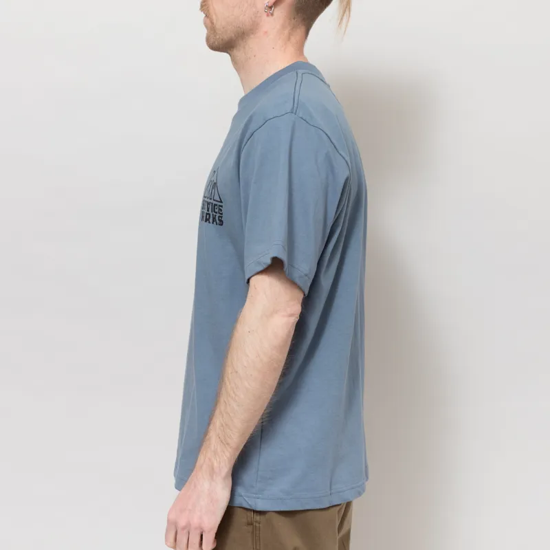 Service Works Home Comforts T Shirt Slate-2