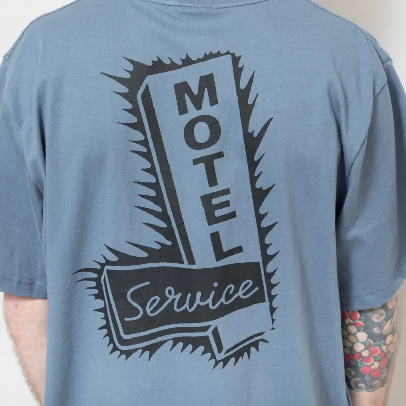 Service Works Motel T Shirt Slate-6