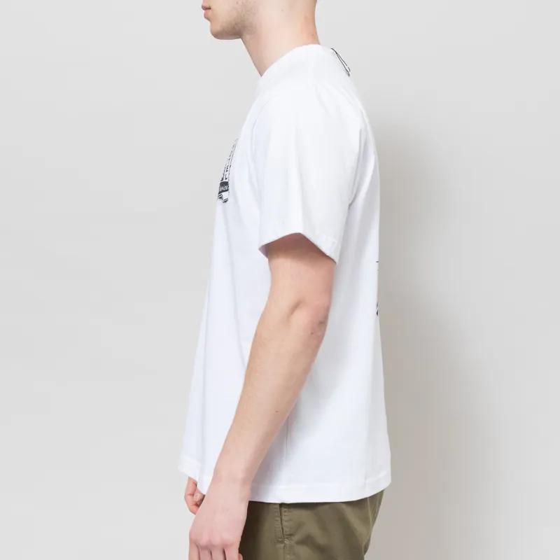 Service Works Motel T Shirt White-3