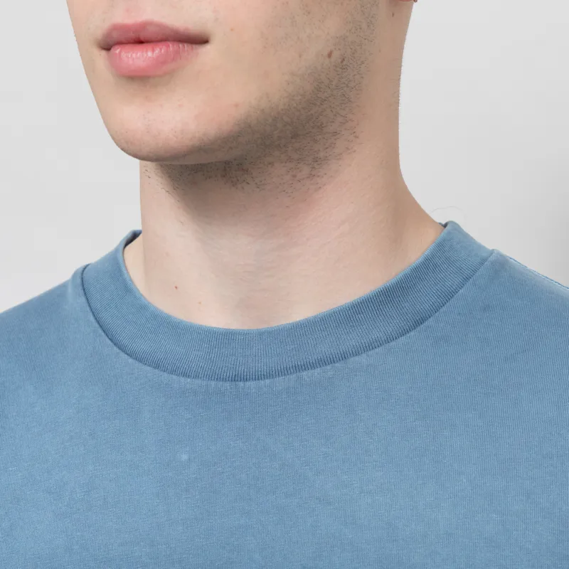 Service Works Pigment Dyed Trademark T Shirt Slate-3