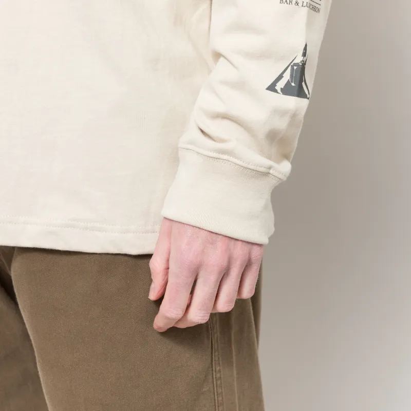 Service Works Bootleg Long Sleeve T Shirt Natural-8