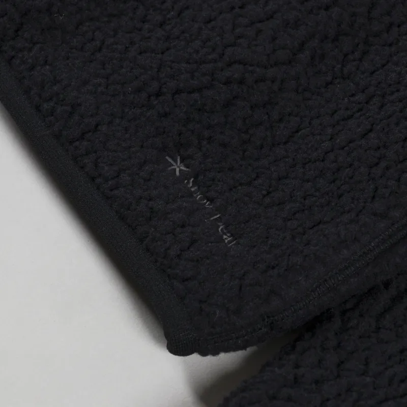 Snow Peak Thermal Boa Fleece Jacket Black-8