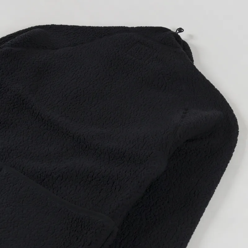 Snow Peak Thermal Boa Fleece Jacket Black-2