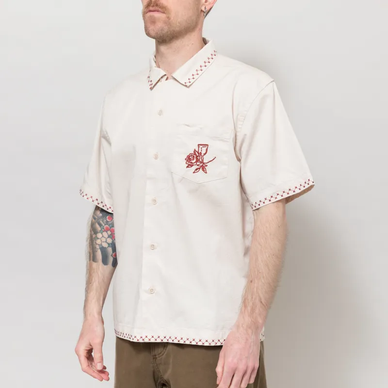 Service Works Border Shirt Off White-1