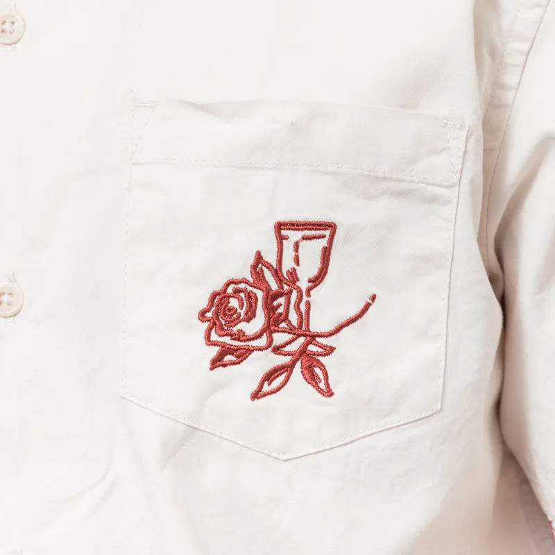 Service Works Border Shirt Off White-8