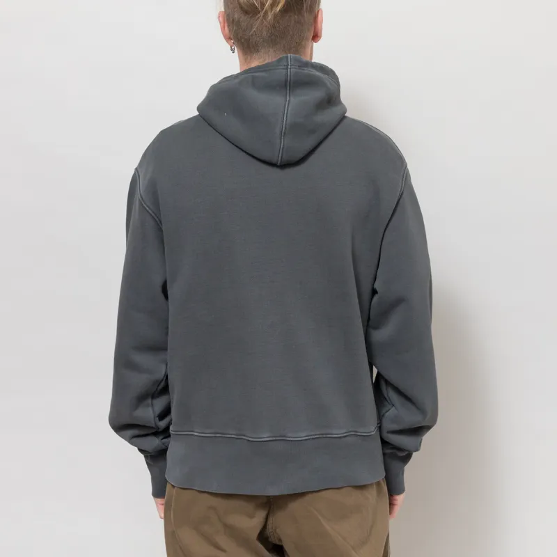 Service Works Loopback Trademark Hoodie Black-3