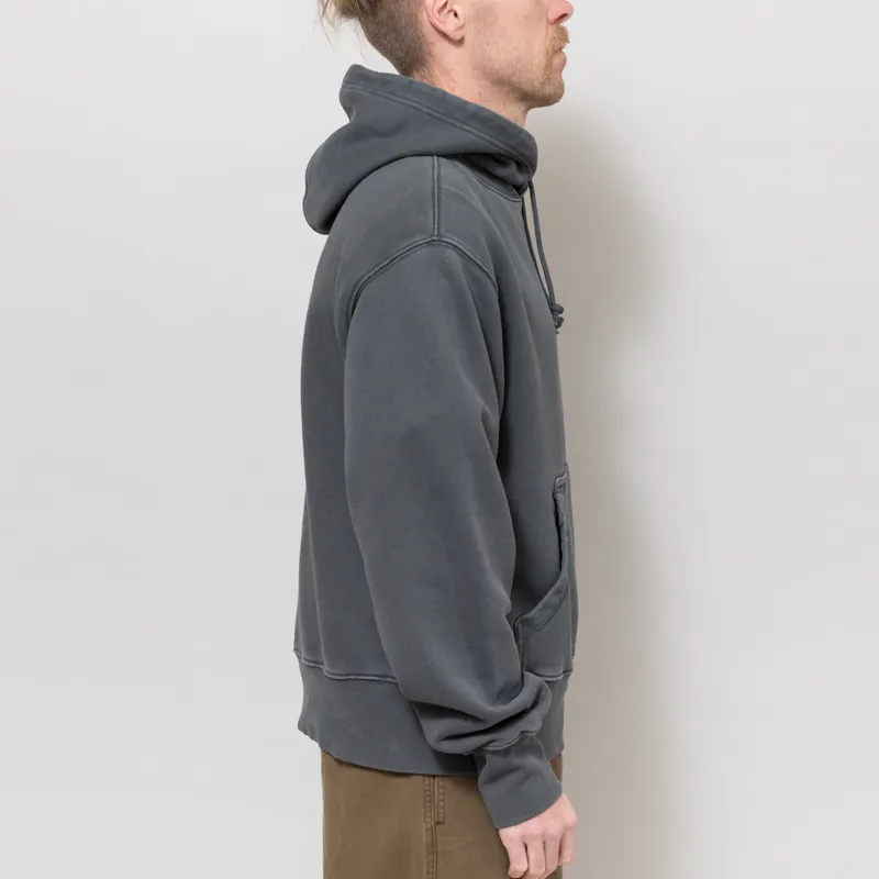 Service Works Loopback Trademark Hoodie Black-4