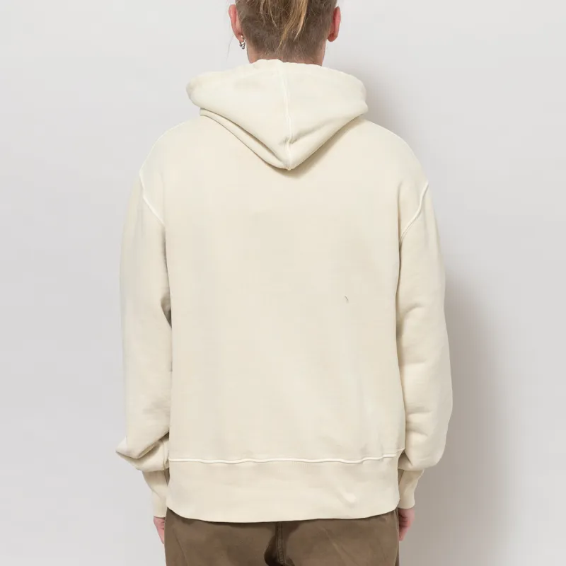 Service Works Loopback Trademark Hoodie Natural-3