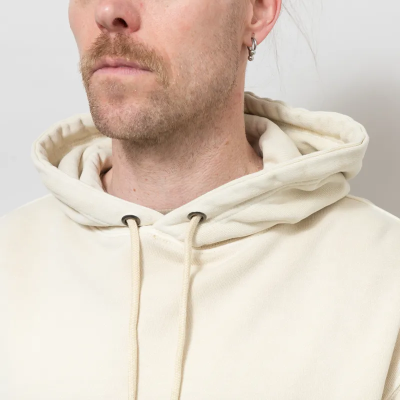 Service Works Loopback Trademark Hoodie Natural-5
