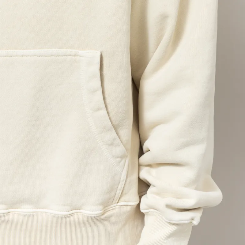 Service Works Loopback Trademark Hoodie Natural-9