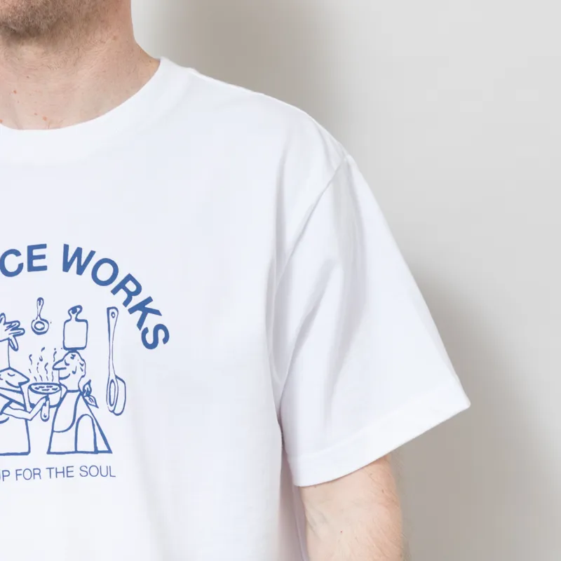 Service Works Soup For The Soul T Shirt White-5
