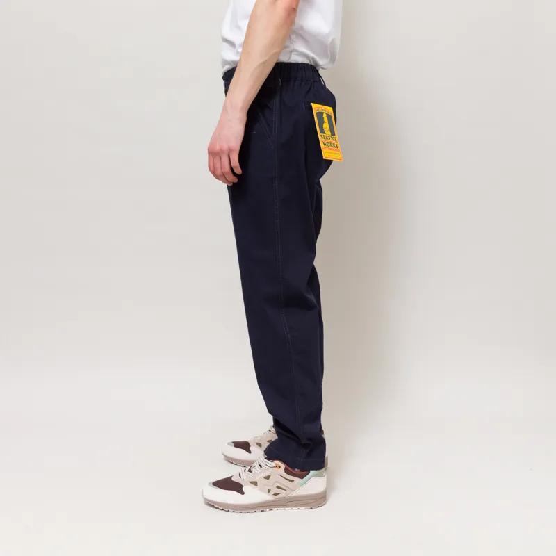 Service Works Twill Waiter Pants Dark Navy-2