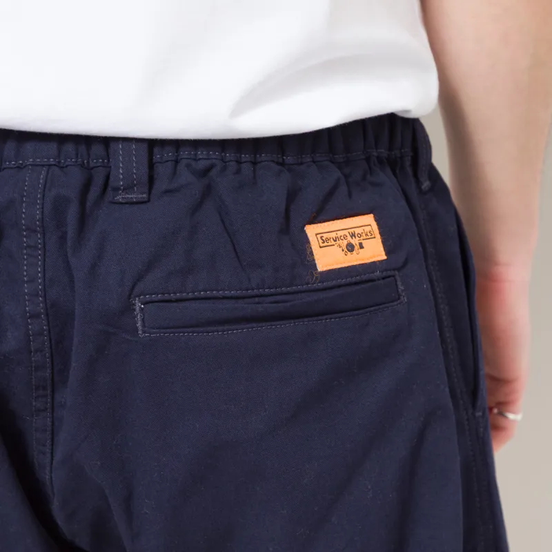 Service Works Twill Waiter Pants Dark Navy-5