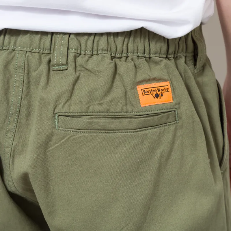 Service Works Twill Waiter Pants Olive-5