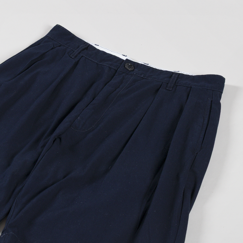 Service Works Twill Part Timer Shorts Dark Navy-3